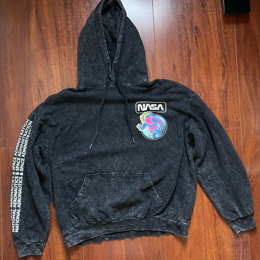Black Hyper Space NASA Hoodie